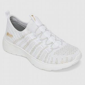 NWOT Sport Zaylee Metallic Lace up Athletic Shoes